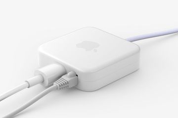 The Power adapter for the new iMac announced on April 20th.