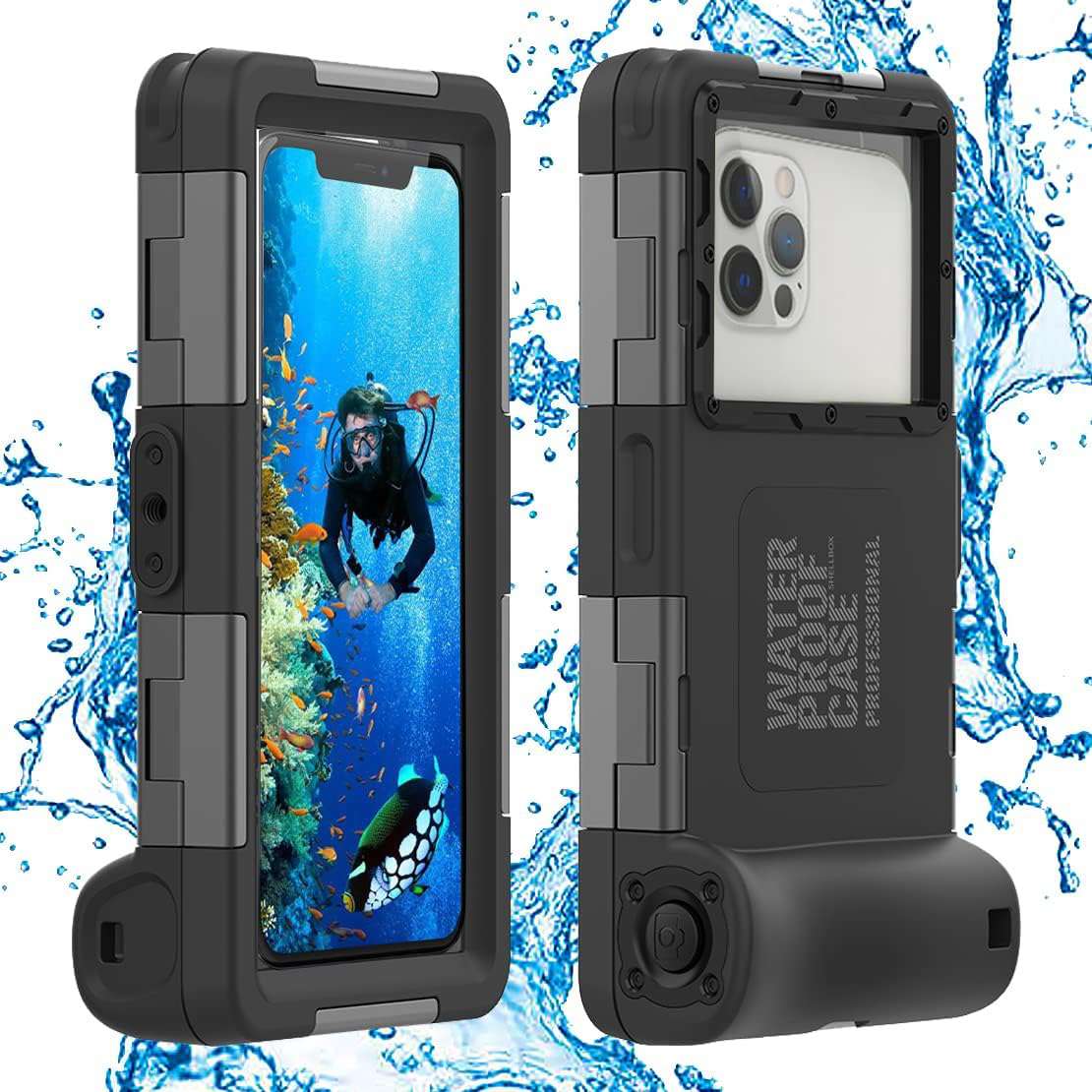 LY Lanyos Waterproof Underwater Snorkeling Diving Phone Case.